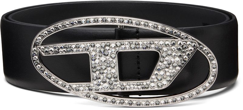 Black B-1dr Strass Belt 261001F001003