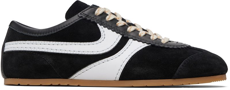Black Suede Sneakers 261358F128003