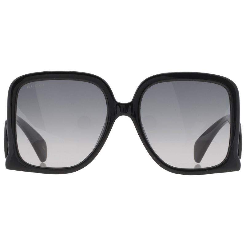 Grey Gradient Square Ladies Sunglasses GG1326S 001 58