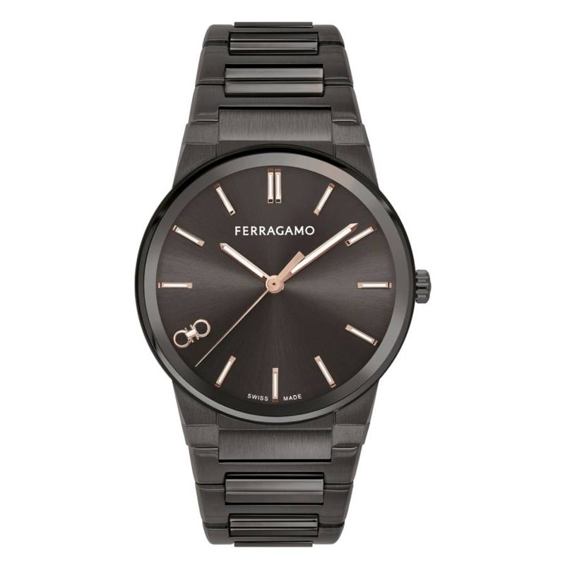 Infinity Sapphire Quartz Grey Dial Mens Watch SFST00524