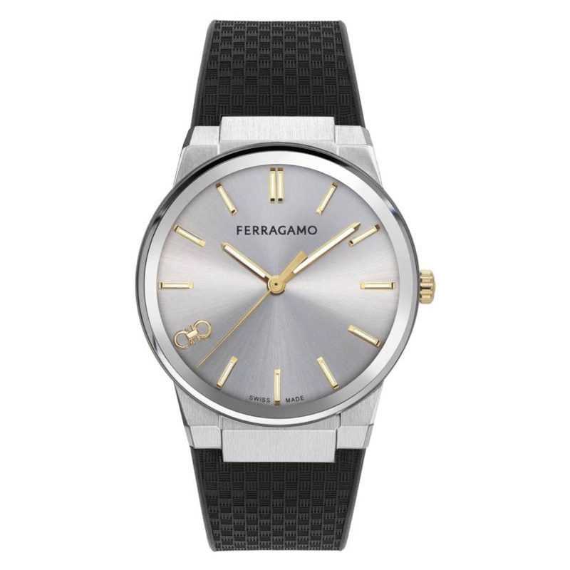 Infinity Sapphire Quartz Silver Dial Mens Watch SFST00124