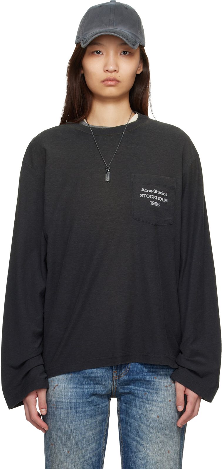 Black Logo T-shirt 261129F110001
