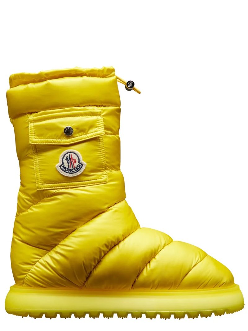 Ladies Yellow Gaia Pocket Yellow Snow Boots