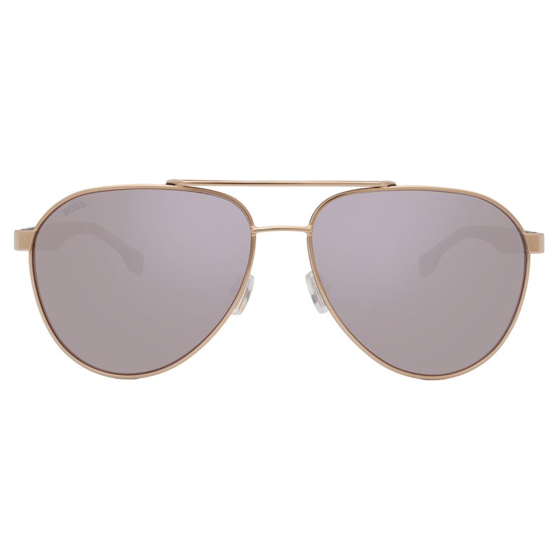 Hugo [보스] Gold Antireflex Pilot Mens Sunglasses [보스] 1485/S 0RHL/WM 60