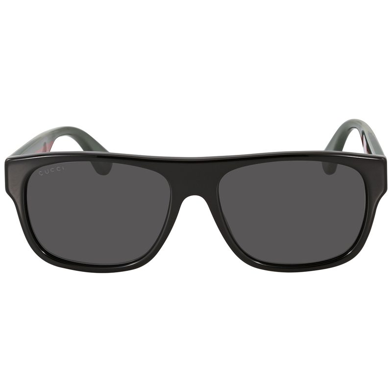 Grey Square Mens Sunglasses GG0341S 001 56