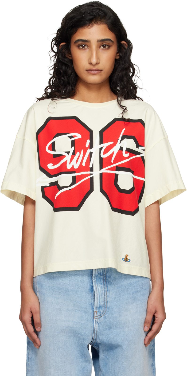 ์คํํ์ดํธ Cotton Jersey 96 Switch Box T-shirt 261314F110033