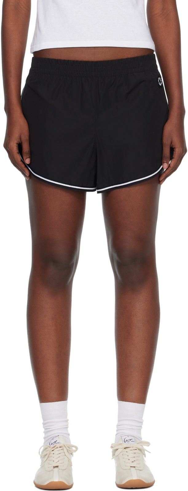 Black [겐조] Paris Boke Flower 2.0 Shorts 261387F088000
