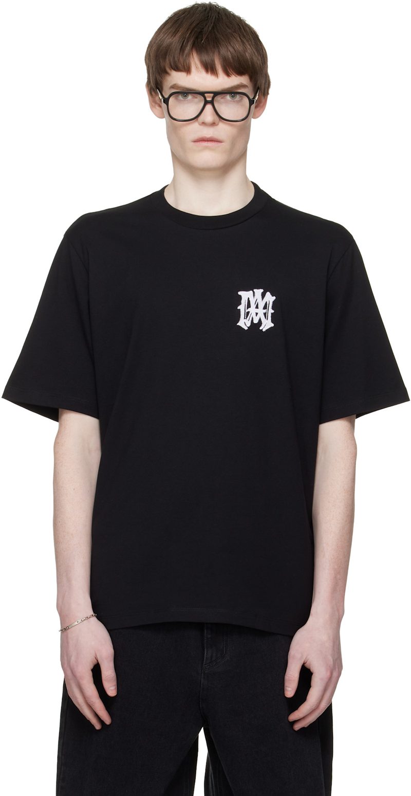 Black MA Chateau T-shirt 261886M213082