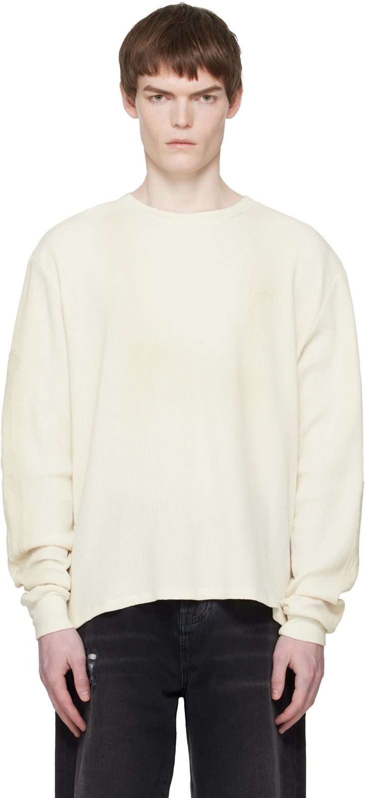 오프화이트 Bones Long Sleeve T-shirt 261886M213007