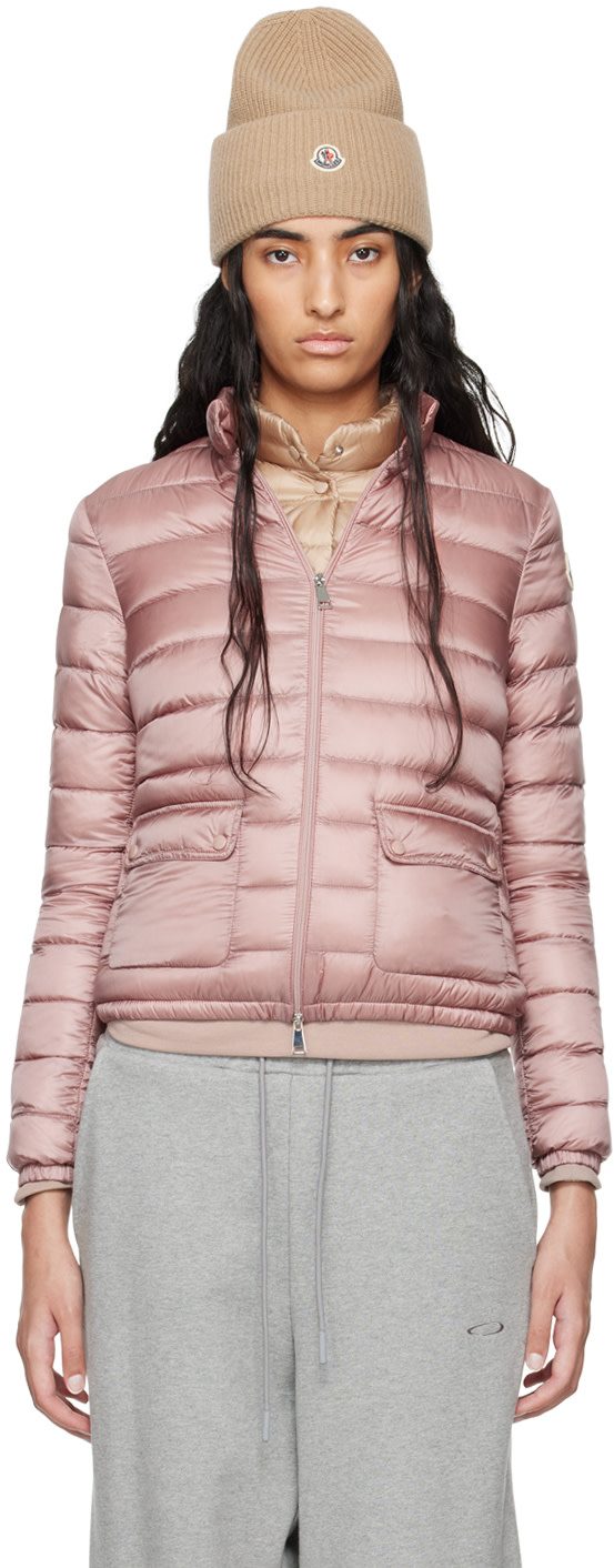 Pink Lans Down Jacket 242111F061012