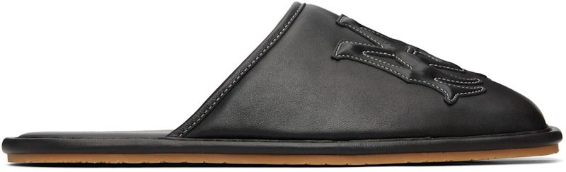 Black MA Slippers 261886M231004