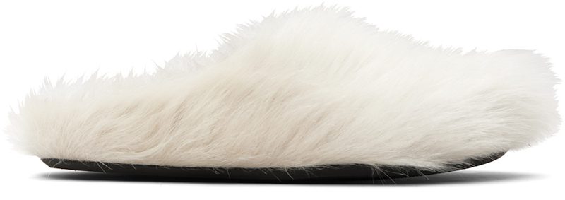 Marni [오프화이트] Fussbett Sabot Slip-on Loafers 261379M231003