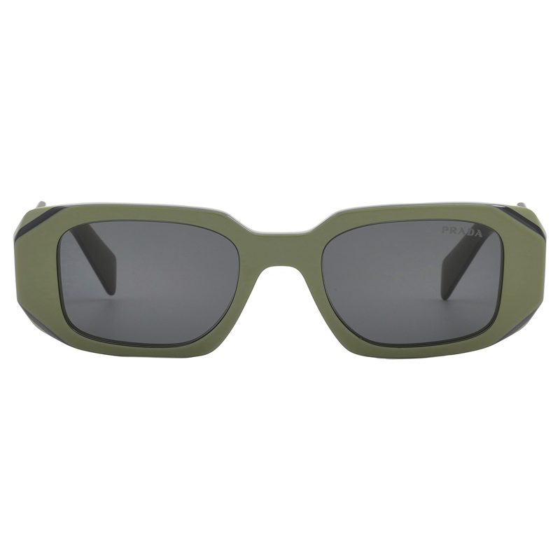 Dark Grey Geometric Ladies Sunglasses PR 17WS 13N5S0 49