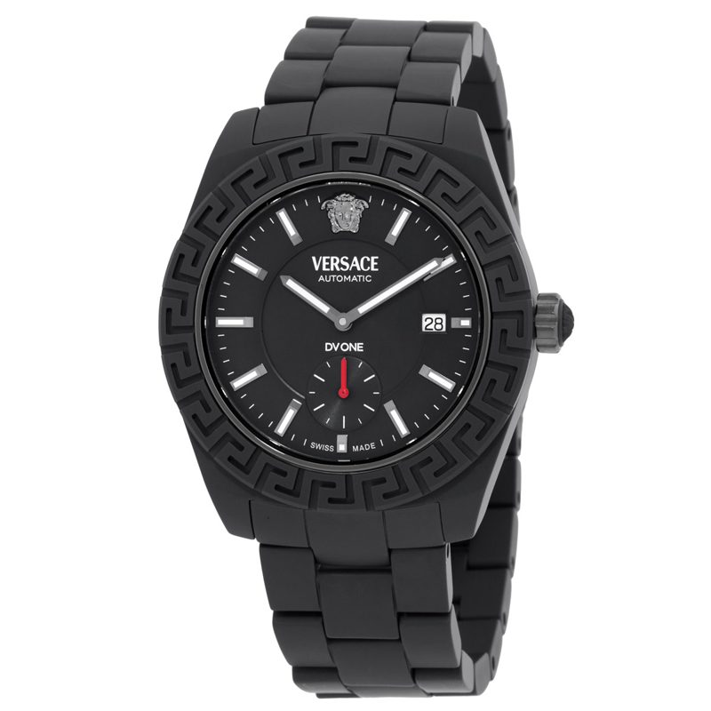 DV One Automatic Black Dial Mens Watch VE7K00123