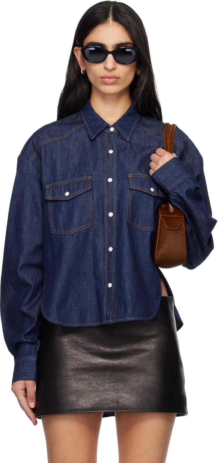 Navy Grenon Shirt 261914F109002
