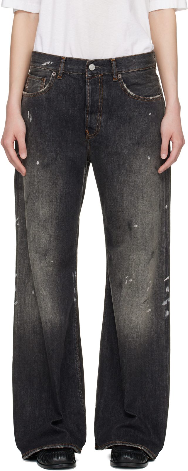 Black 2021F Regular Fit Jeans 261129F069004