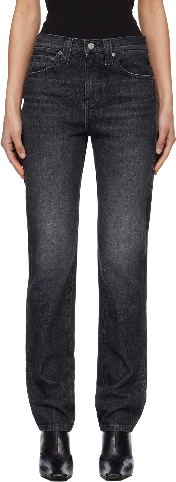Black Farley Jeans 261914F069007