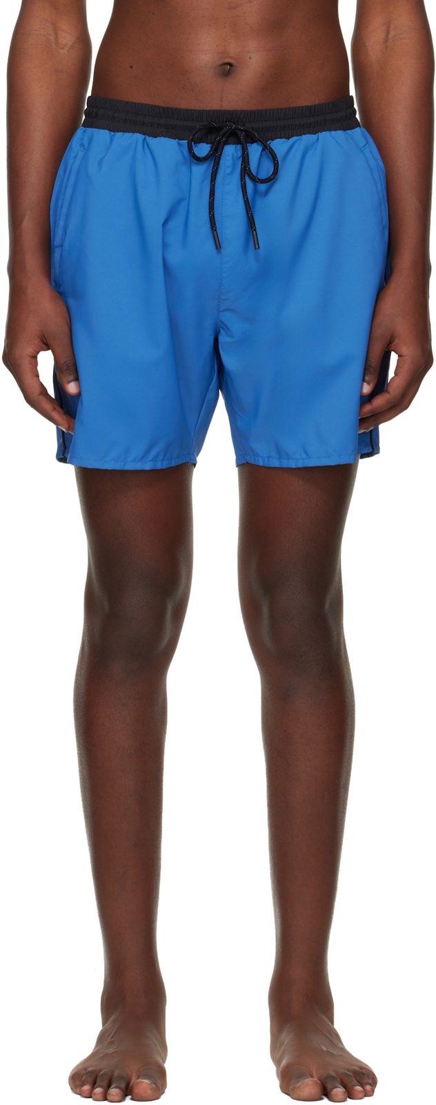 Blue Quick-Dry Swim Shorts 261085M208010