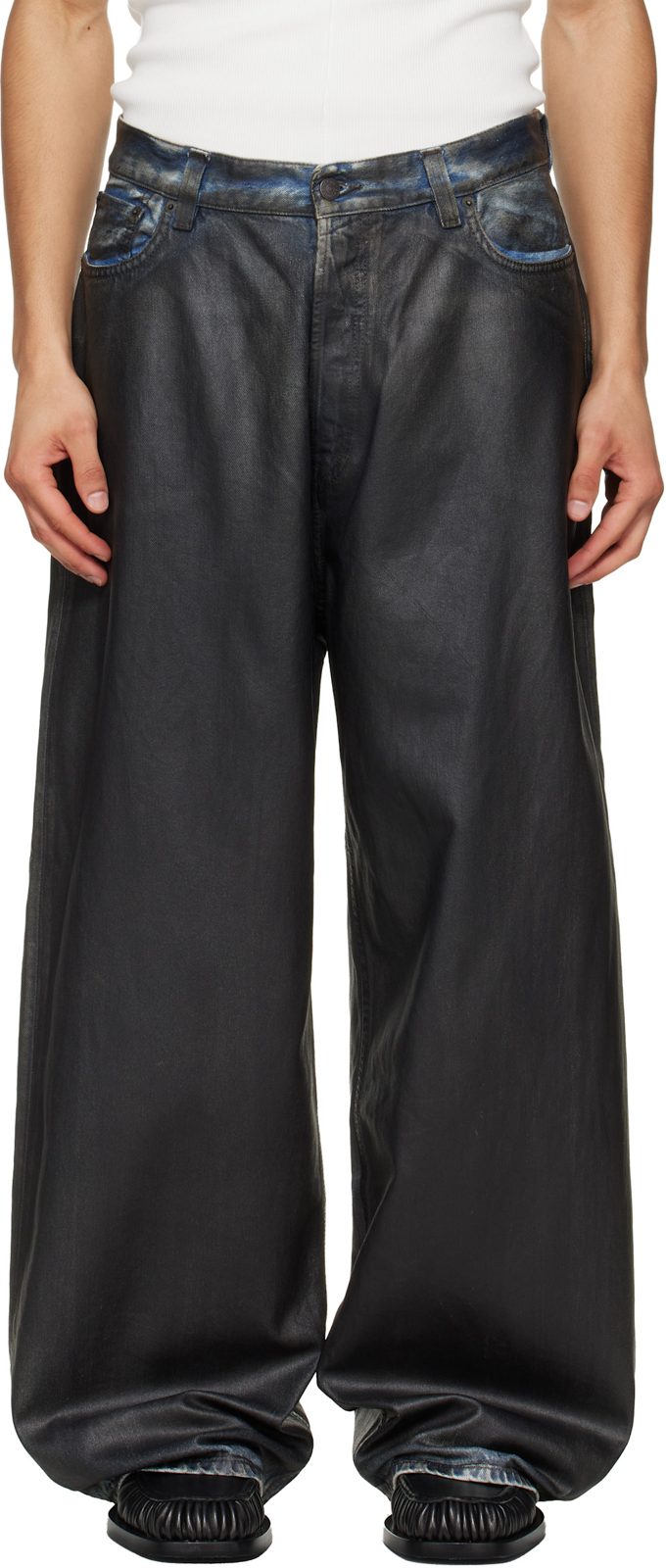 Black Loose Fit 2023 Jeans 261129M186029
