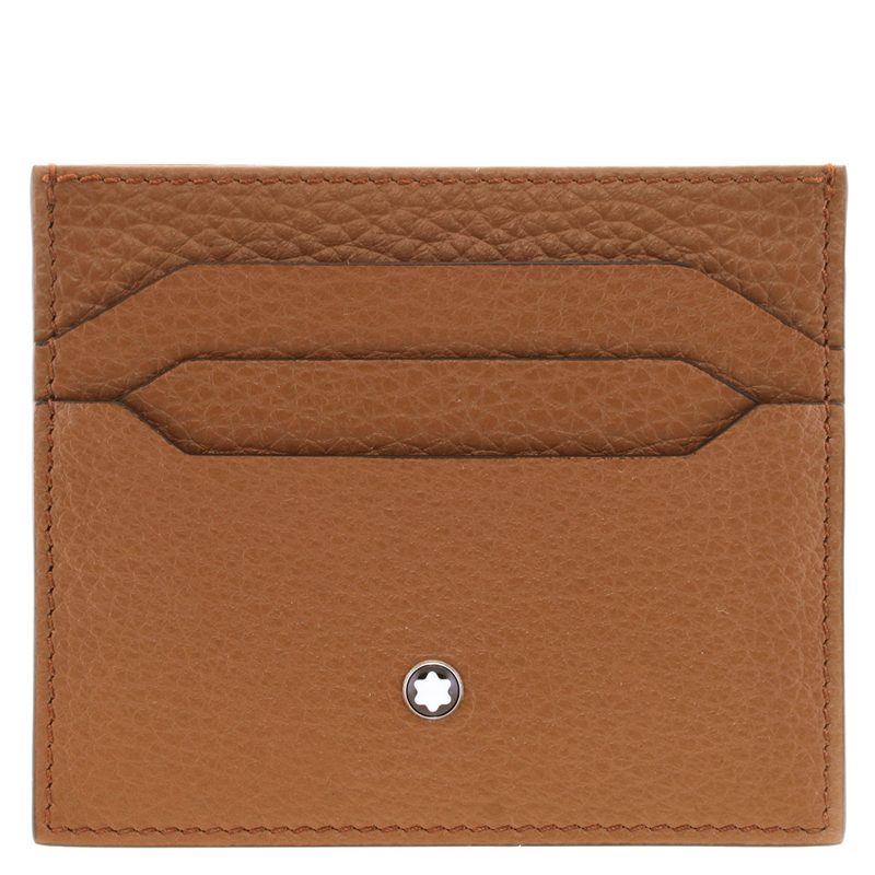 Montblanc Caramel Grain Leather Card Holder