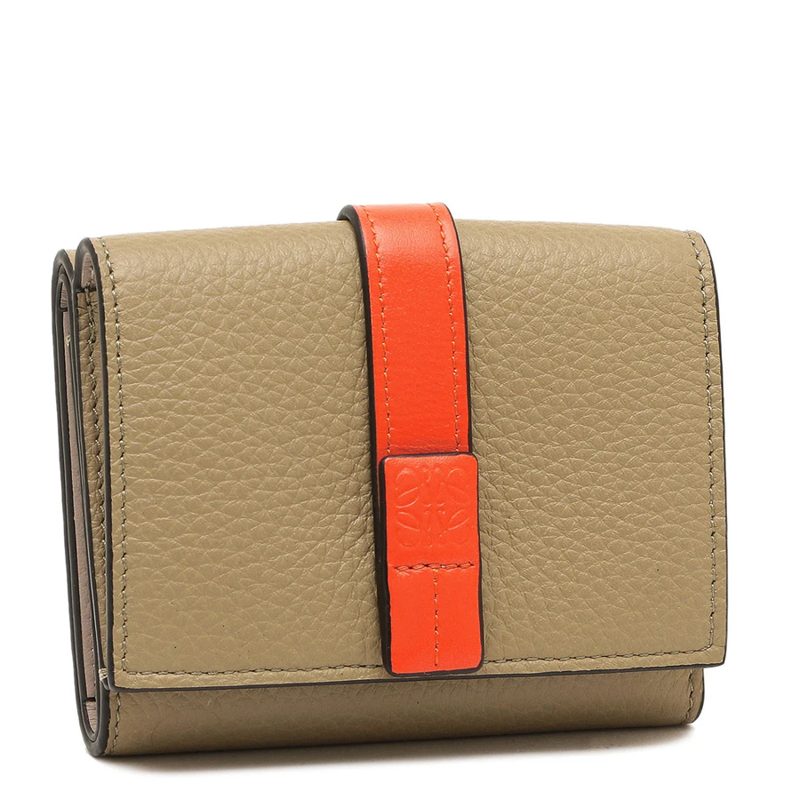 Trifold Calfskin Wallet