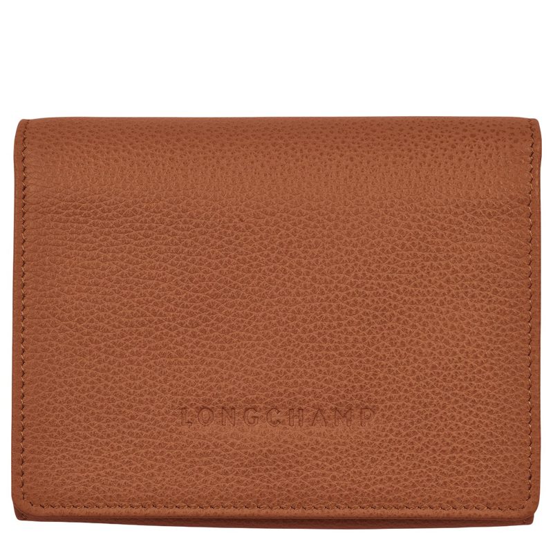Longchamp Compact Leather Wallet
