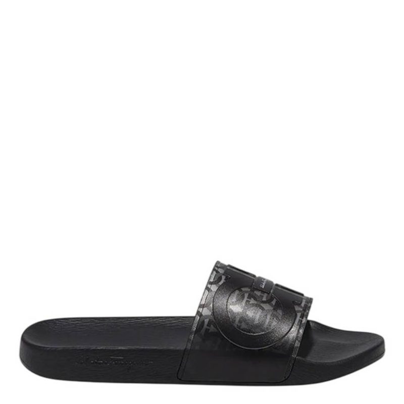 Transparent PVC Gancini Slides