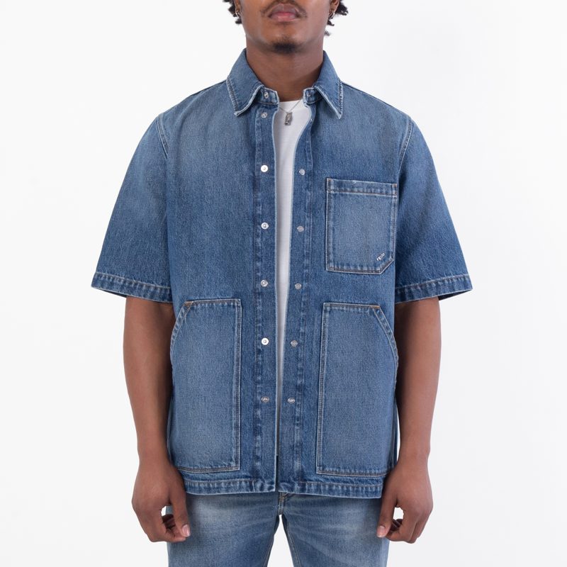 Mens Oversize Denim Shirt