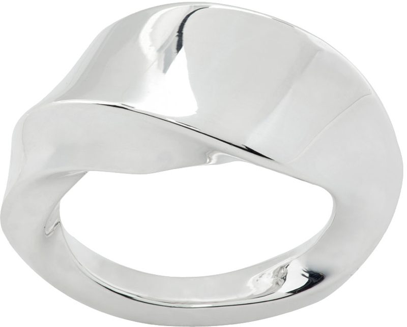 Silver Twist Ring 241798F024003