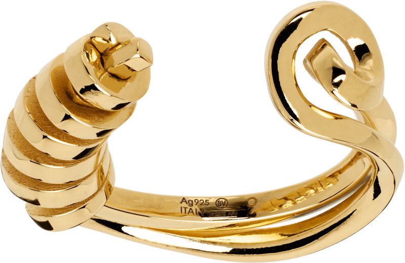 Gold Twist Ring 242798F024004