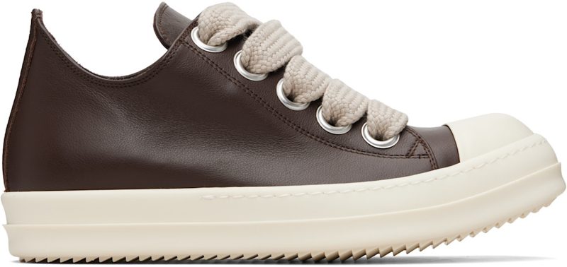 Brown Temple Jumbolace Low Sneakers 261232F128006