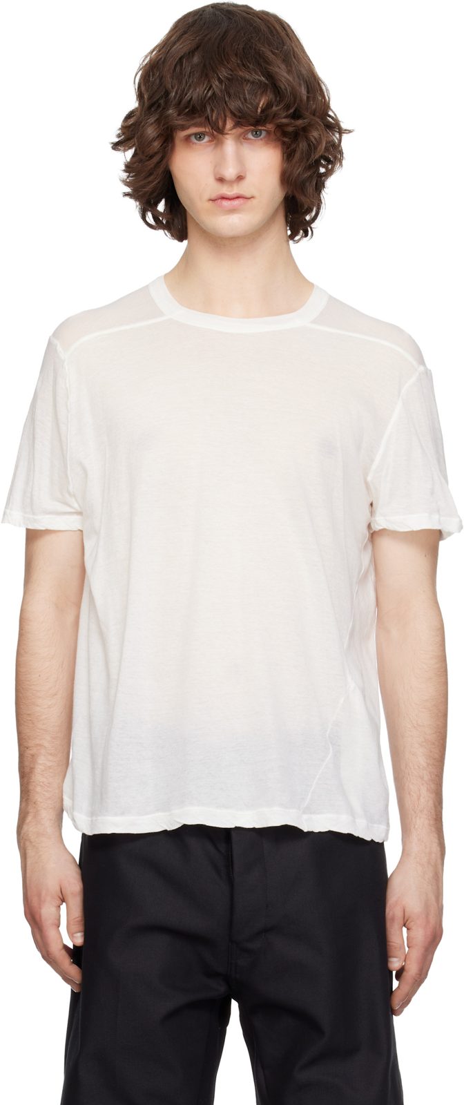 오프화이트 Temple Short Level T-shirt 261232M213066