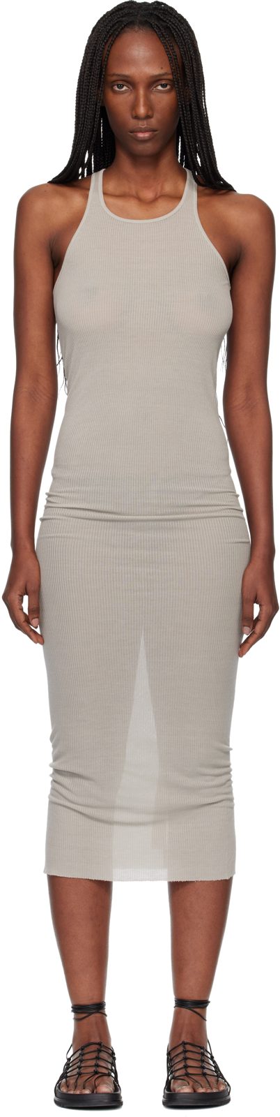 오프화이트 Temple Tank Midi Dress 261232F054043
