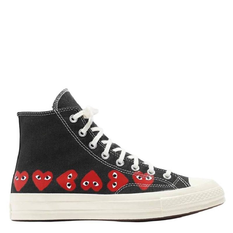 Comme Des Garcons Play X [컨버스] Multi Heart Sneakers