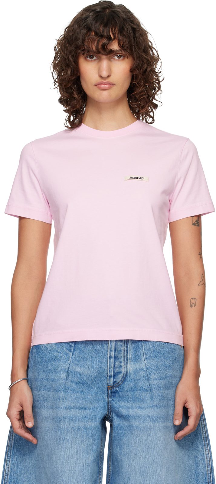 Pink The Gros Grain short-sleeve T-shirt 261553F110015