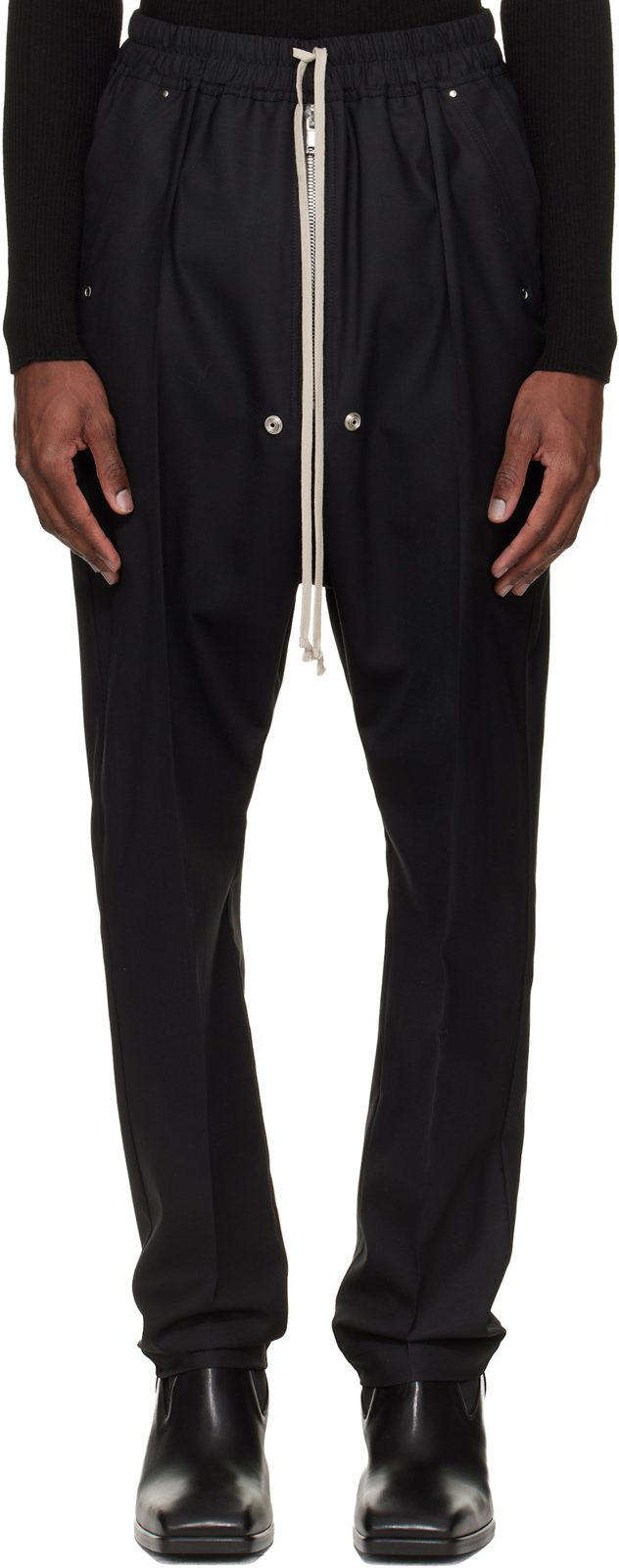 Black Temple Bela Pants 261232M191032