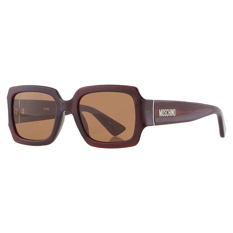 Moschino Amber Square Ladies Sunglasses MOS063 / S 0C9A / 70 53