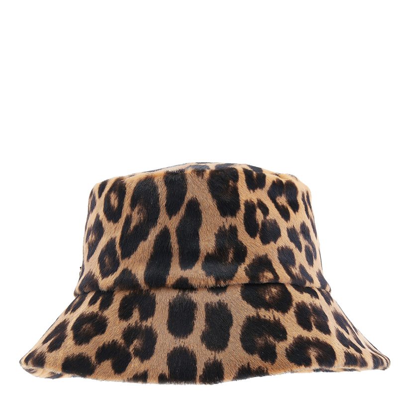Leopard Print Bucket Hat