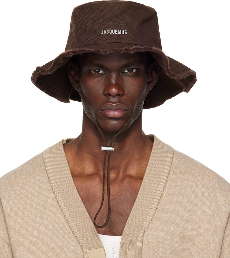 Brown The Artichaut Bucket Hat 261553M140006