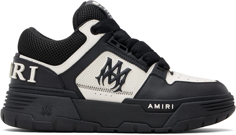White & Black MA Patch MA-1 Sneakers 261886M237056
