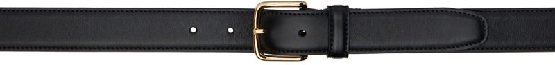 The Row Black Classic Belt 242359F001007