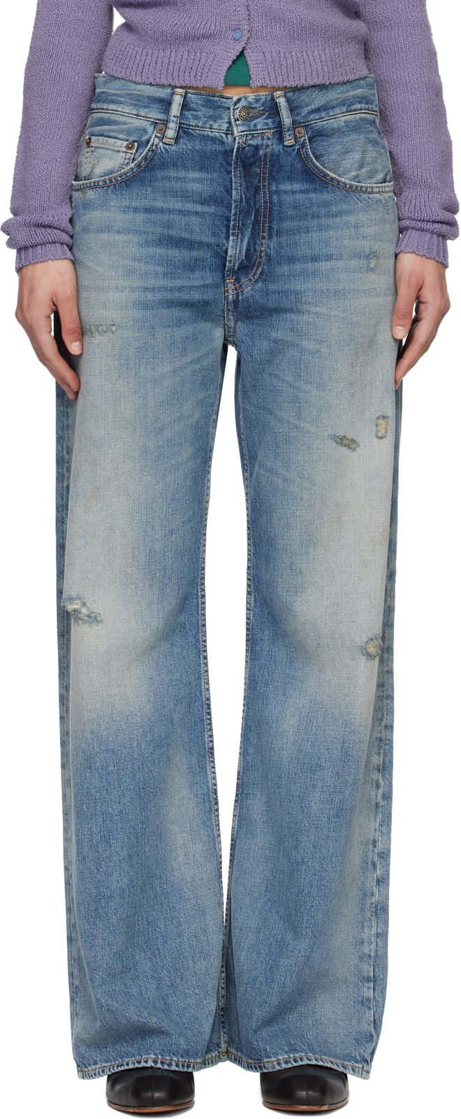 Blue Regular Fit 2021 Jeans 261129F069048