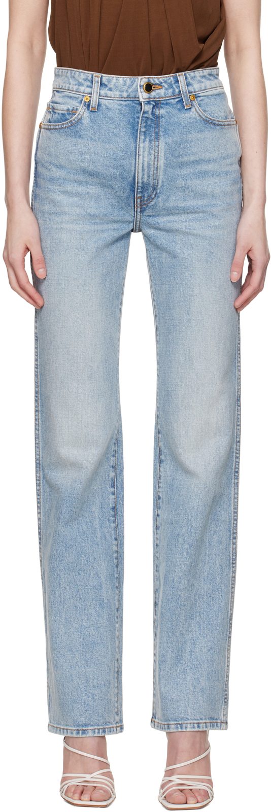 Blue Danielle Stretch Jeans 251914F069009