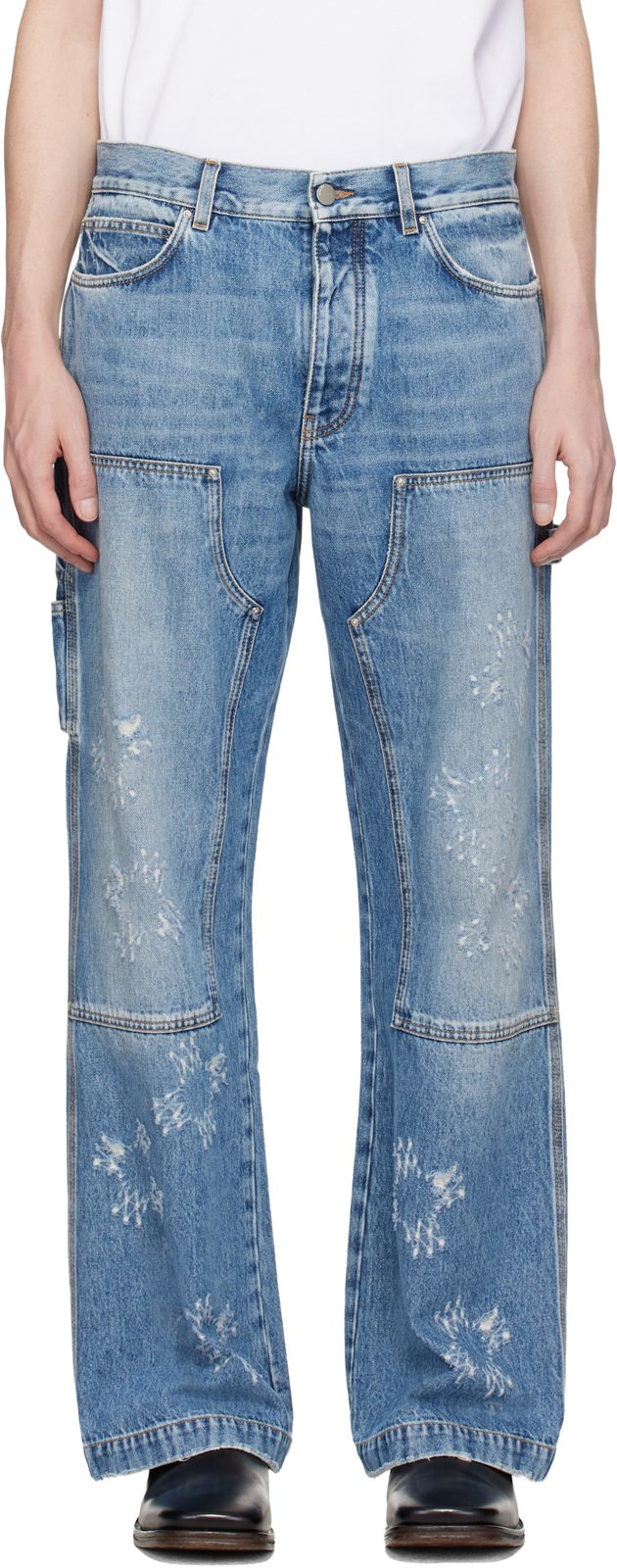 Blue MA Quad Carpenter Jeans 261886M186054