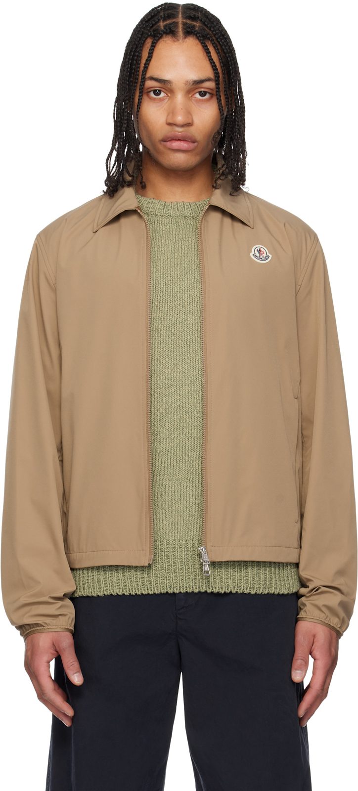 Beige Evandro Jacket 251111M180101
