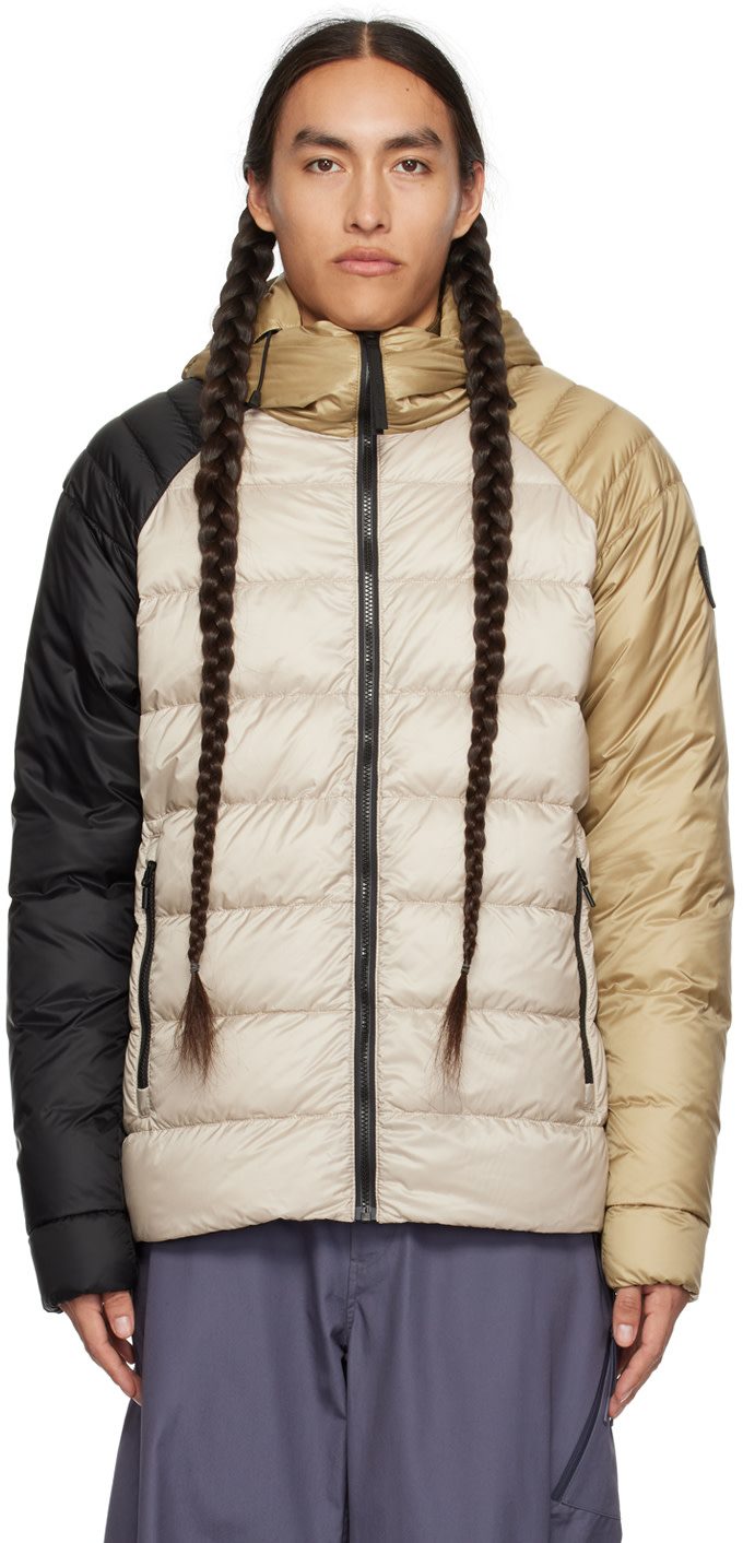Beige Legacy Reversible Down Jacket 232014M178039