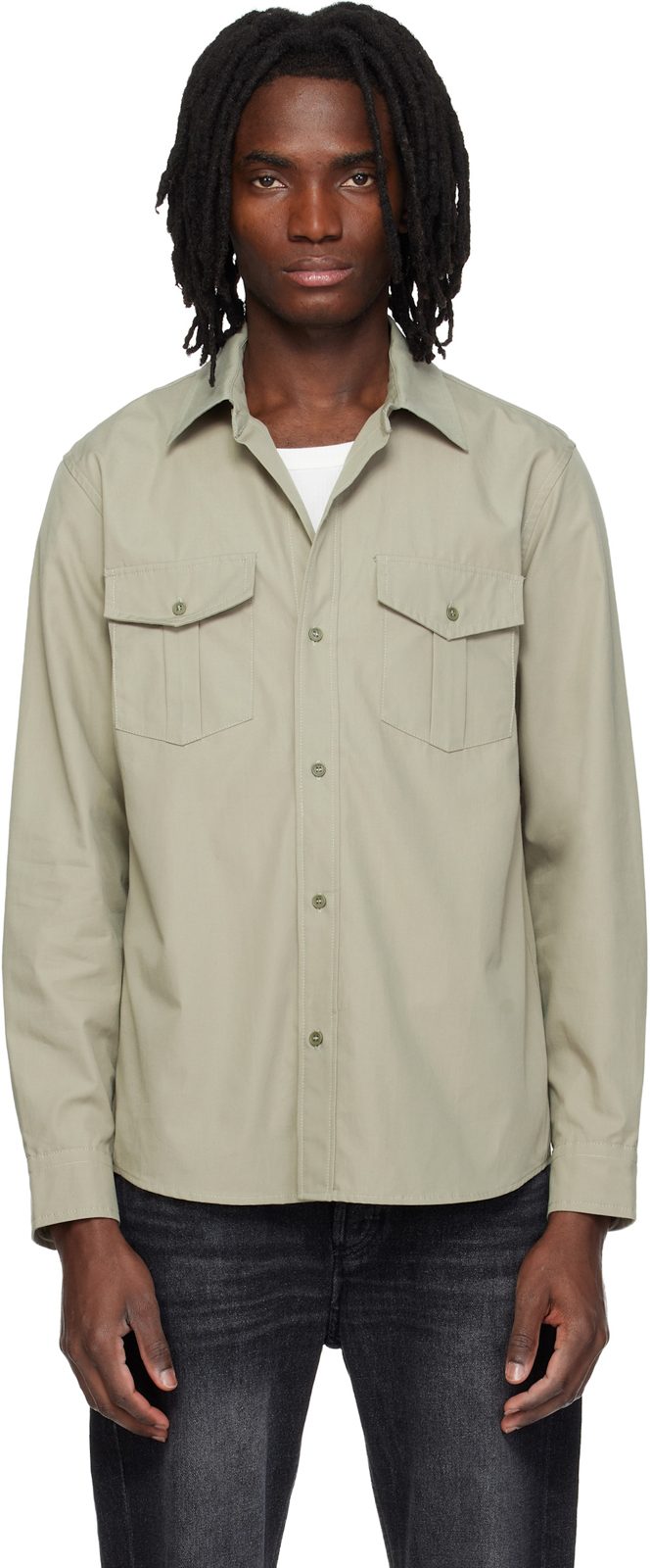 Green Warren Shirt 261252M192039