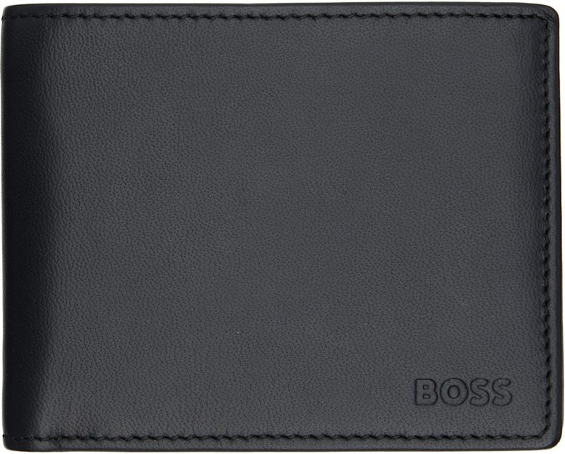 Black EM[보스]ED Logo Coin Wallet 261085M164040