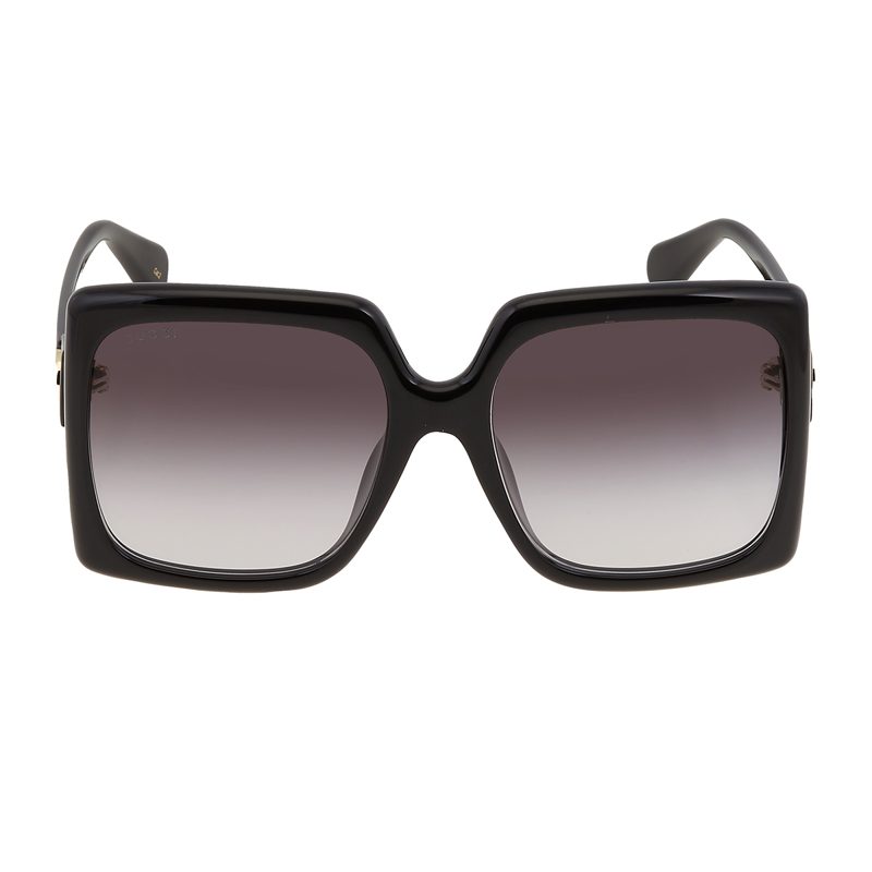 Grey Gradient Square Ladies Sunglasses GG0876SA 001 59