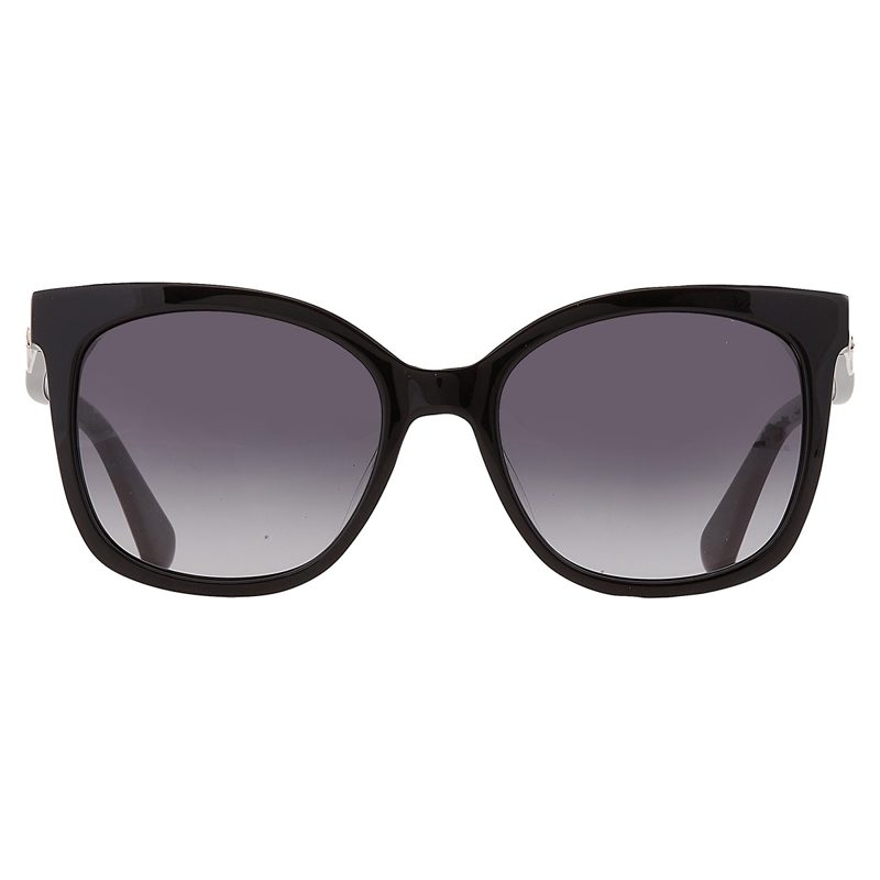 Kate Spade Dark Gray Gradient Square Ladies Sunglasses KIYA/S 0807/9O 53